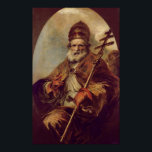 Pope Leo I Poster<br><div class="desc">Pope Leo I | av Francisco Herrera | Art Location: Prado, Madrid, Spanien | Spanska konstnärer | Bildsamlingsnummer: BAL44969</div>