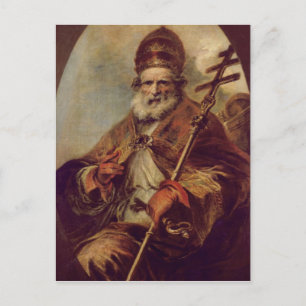 Pope Leo I Vykort