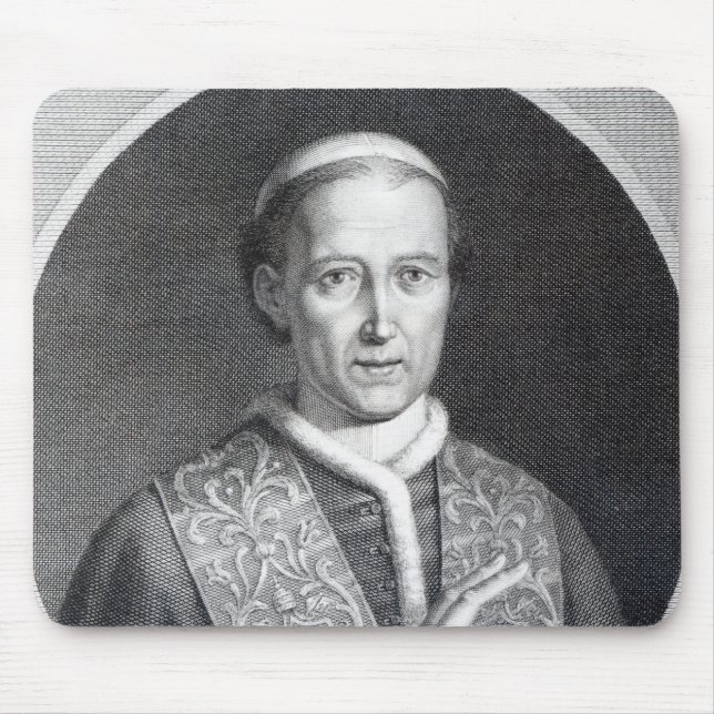 Pope Leo XII som inristas av Raffaele Persichini Musmatta (Framsidan)