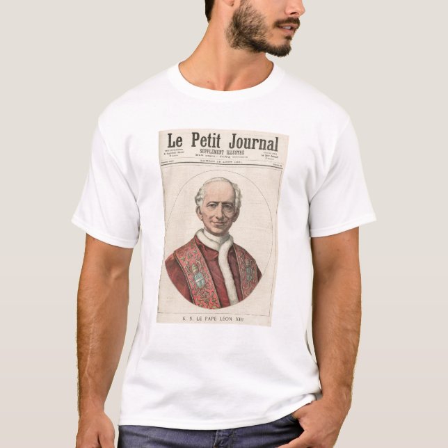Pope Leo XIII T Shirt (Framsida)