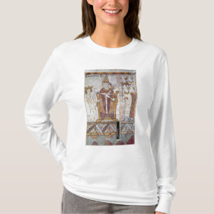 Pope Mild dropp som investerar Charles av Anjou Tee Shirt