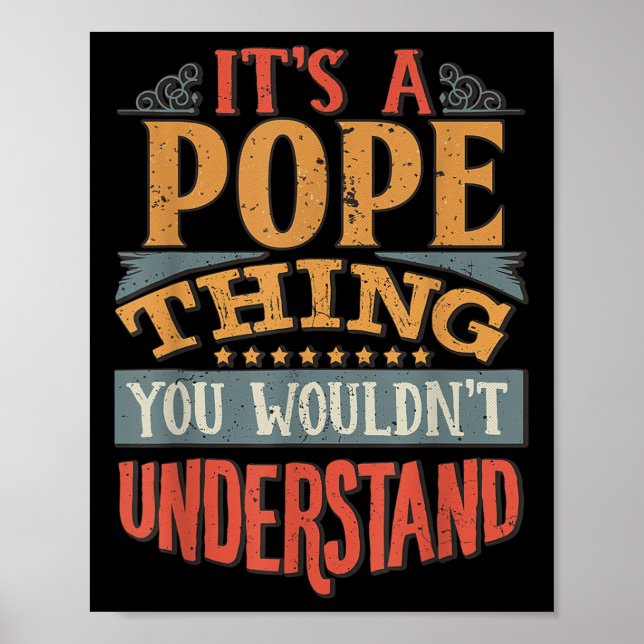 Pope Name _2  Poster (Framsidan)
