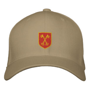 Pope Nycklar hat Broderad Keps