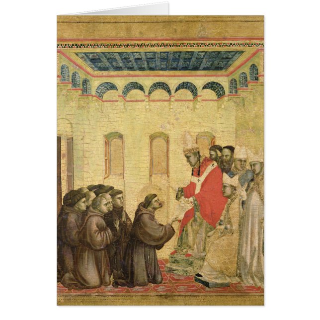 Pope Oskyldig III Hälsningskort (Framsidan)