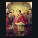 Pope Pius IX 1847 Poster<br><div class="desc">Pope Pius IX | av Jose Galofre Y Coma | Konstplats: Chateau de Versailles, Frankrike | Spanska konstnärer | Uppsamlingsnummer: XIR232655</div>