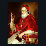 Pope Pius V Poster<br><div class="desc">El Greco (medeltida kastilian för "den grekiska") är namn genom vilket ο ή ι κ ν ς auktioner inom ramen för den årliga tidsfristen 200000 Domênikos Theotokópoulos (1541, Heraklion, Crete, Grekland - 7 april, 1614, Toledo, Spanien), en grekisk-spansk målare. Skulpor och arkitekt till den spanska skolan är bäst känd. Han...</div>