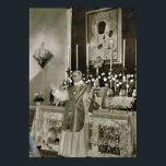 Pope Pius XII: Mass, Castel Gandolfo Poster<br><div class="desc">Pope Pius XII: Mass,  Castel Gandolfo,  påvens sommaruppehåll</div>