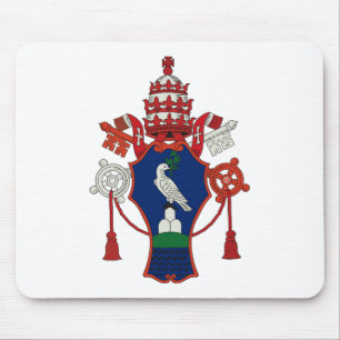 Pope Pius XII Mousepad Musmatta