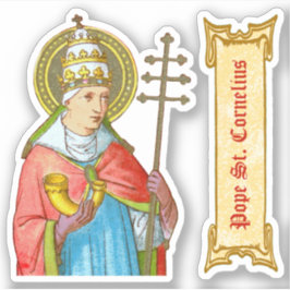 Pope St. Cornelius (SAU 042) Klistermärken