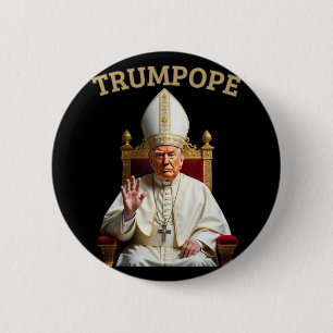 Pope Trump Funny President Trump deklarerar sig sj Knapp