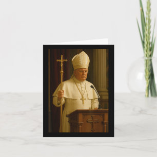 Pope Trump Funny President Trump deklarerar sig sj Kort