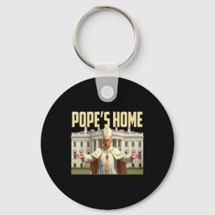 Pope Trump Home Trump Pope Donald Trump Politik Nyckelring