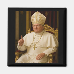 Pope Trump Magnet