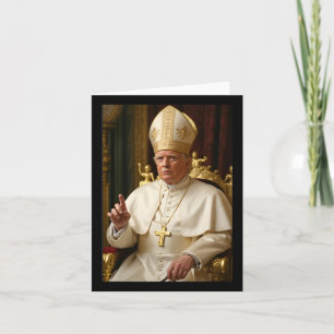 Pope Trump-ordförande Trump vill ha framtiden Kort