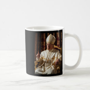 Pope Trump-ordförande Trump vill vara N Kaffemugg