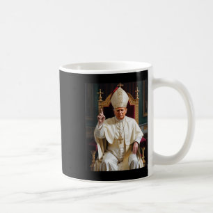 Pope Trump-ordförande Trump vill vara N Kaffemugg