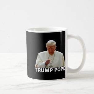 Pope Trump-ordförande Trump vill vara N Kaffemugg