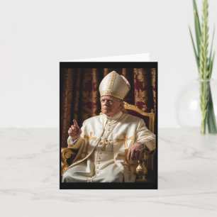 Pope Trump-ordförande Trump vill vara N Kort