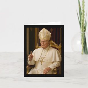 Pope Trump-ordförande Trump vill vara N Kort