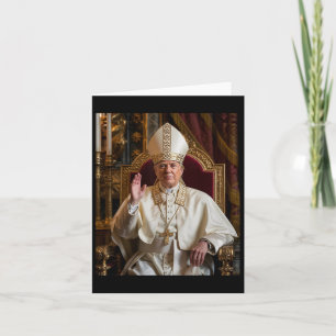 Pope Trump-ordförande Trump vill vara N Kort