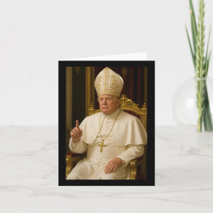 Pope Trump-ordförande Trump vill vara N Kort