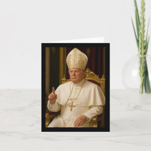 Pope Trump-ordförande Trump vill vara N Kort