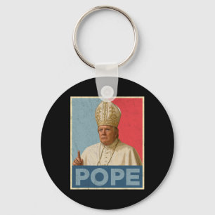 Pope Trump-ordförande Trump vill vara N Nyckelring