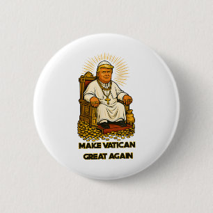 Pope Trump Trump Trump Vatican Christian Retro Chu Knapp