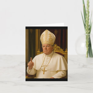 Pope Trump Trump Trump Vatican Christian Retro Chu Kort