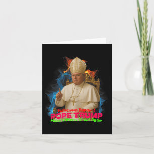 Pope Trump Trump Trump Vatican Christian Retro Chu Kort