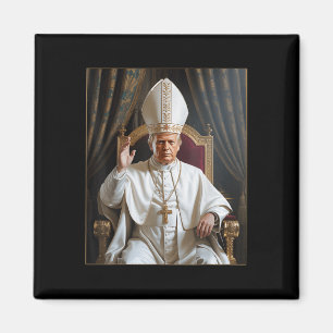 Pope Trump Trump Trump Vatican Christian Retro Chu Magnet