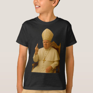 Pope Trump Trump Trump Vatican Christian Retro Chu T Shirt