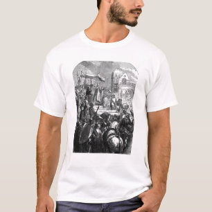 Pope Urban II som predikar det första korståg T Shirt