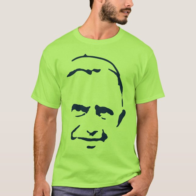 Pope Vända mot T Shirt (Framsida)