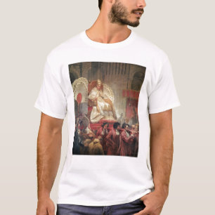 Pope VIII i St Peter på Sediaen Gestatoria Tröja