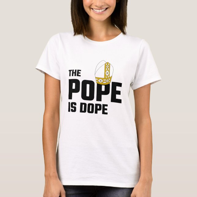 Popen Vara Dopa Tee Shirt (Framsida)