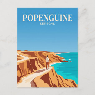 Popenguine naturreservat Senegal Vykort