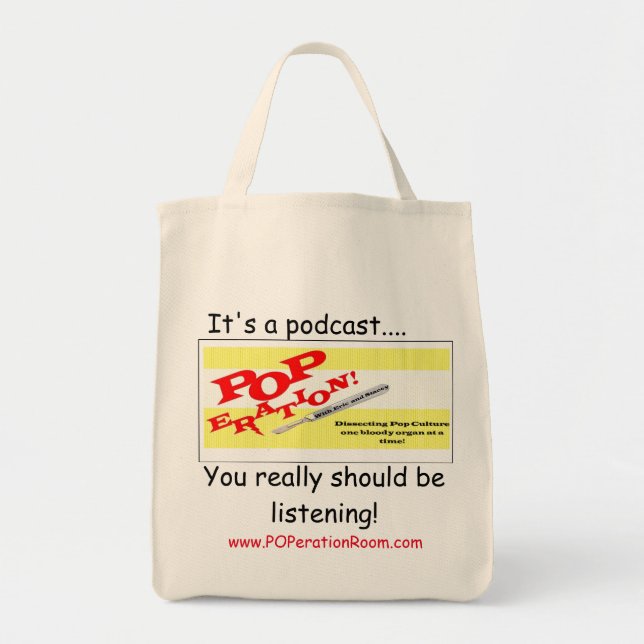 POPeration! Totot hänger lös Tygkasse (Framsidan)