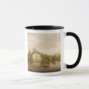 Popes Villa, Twickenham, c.1765 (olja på kanfas) Mugg