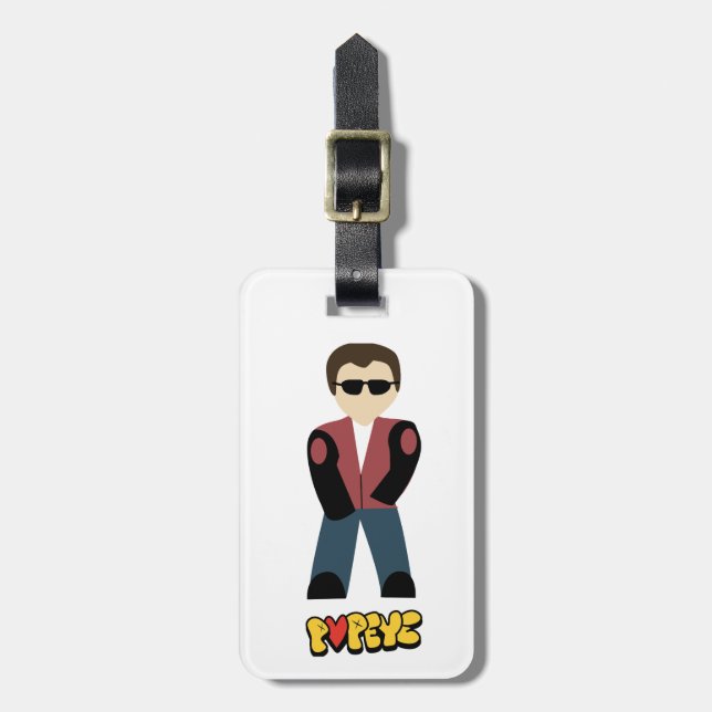 Popeye Bagagebricka (Vertikal Framsida)