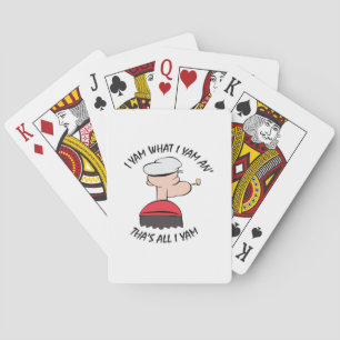 Popeye I Yam What I Yam Classic Casinokort