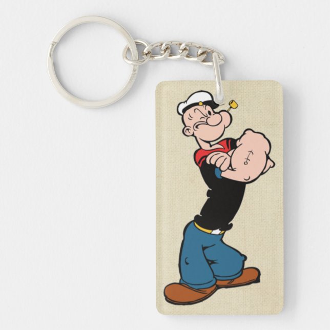 Popeye-nyckelkedja (Framsidan)