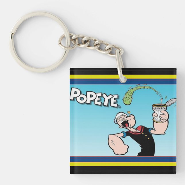 Popeye-nyckelkedja (Framsidan)