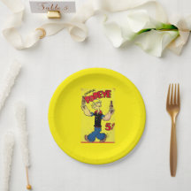 Popeye Papper Plate