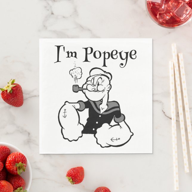 Popeye-Pappersservett Pappersservett (Insitu)