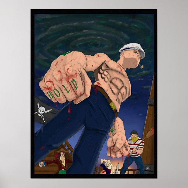 Popeye Sailor Man Poster (Framsidan)