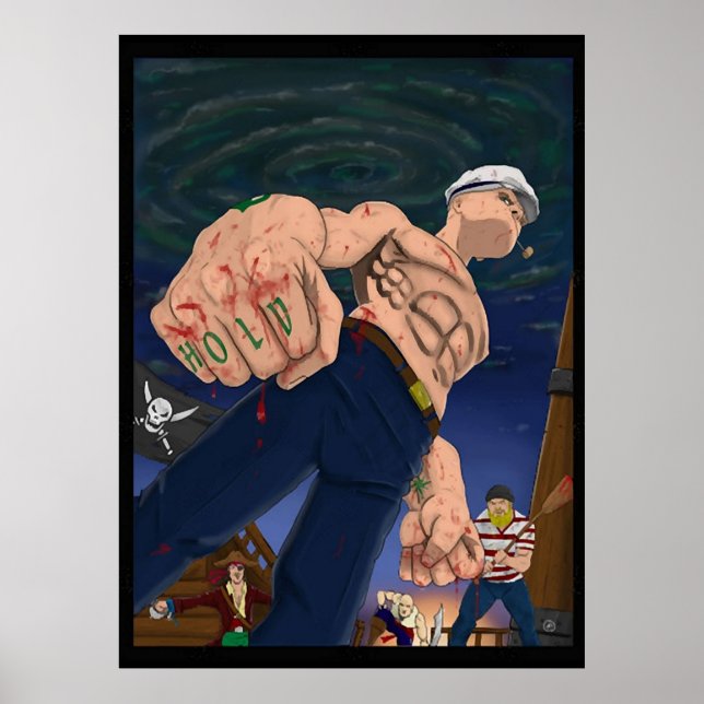 Popeye Sailor Man Poster (Framsidan)