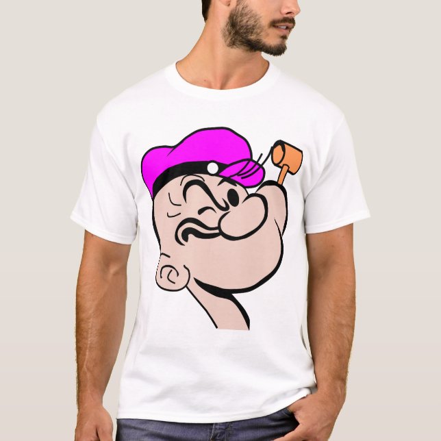 Popeye Sailor Man T-Shirt (Framsida)