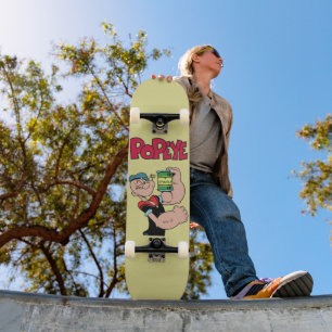 Popeye-skateboard Mini Skateboard Bräda 18,5 Cm