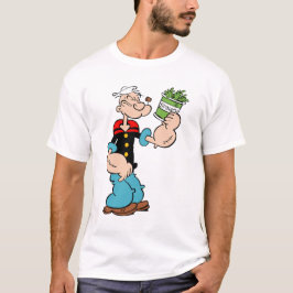 Popeye the Sailor with Spinach T Shirt